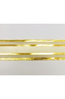 Nastro tulle e oro