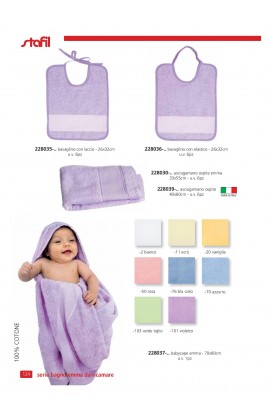 Biancheria baby da ricamare