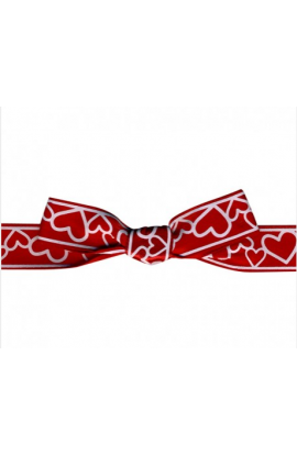 Nastro cuore rosso