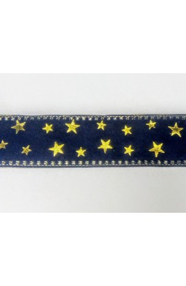 Nastro natalizio azzurro