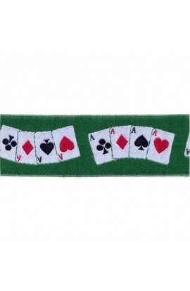 Nastro decorativo "carte da gioco"