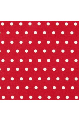 Stoffa cotone patchwork pois 112 cm 