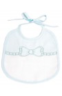 Bavaglino ricamo Fiocco