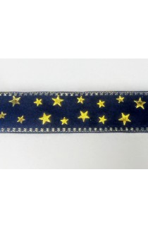 Nastro natalizio azzurro