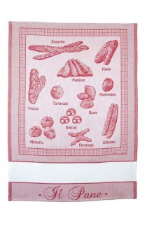 Asciugapiatti da ricamare Pane