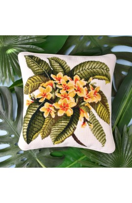 Elizabeth Bradley cushion "Frangipani"