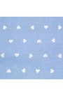Tessuto cotone cuoricini 